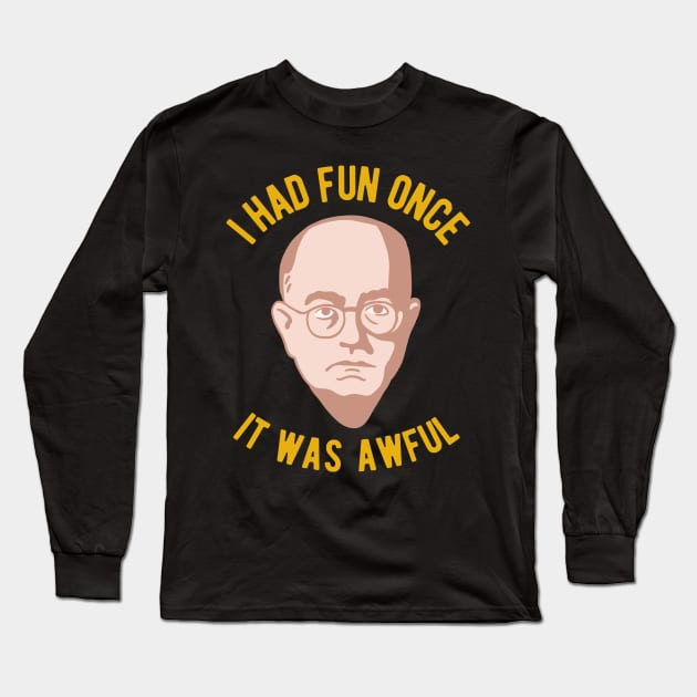 I had fun once it was awful t shirt best sale